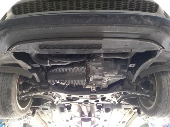 Stalowa Osłona pod silnik Skoda Octavia 3 - reczna skrzynia biegow