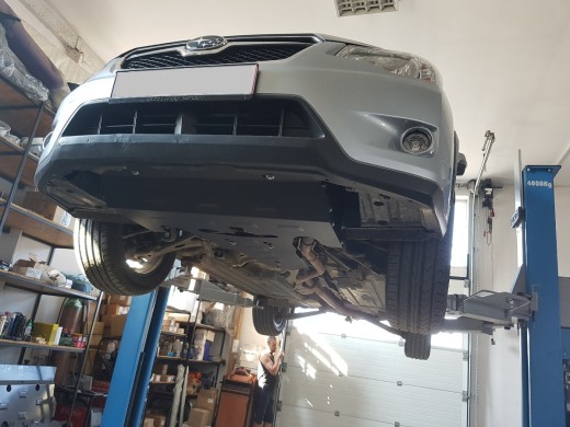 Stalowa Osłona manualnej  skrzyni biegów Subaru XV