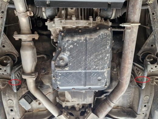 Stalowa Osłona automatycznej skrzyni biegów Subaru Forester 4
