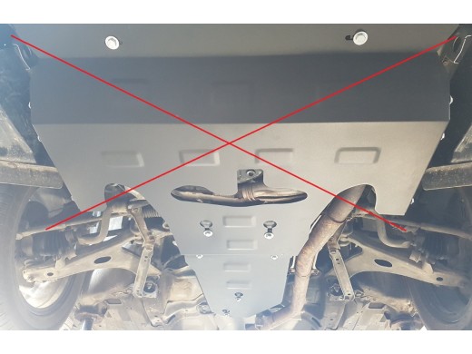 Stalowa Osłona manualnej  skrzyni biegów Subaru Forester 4