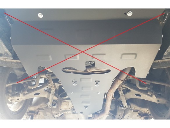 Stalowa Osłona manualnej  skrzyni biegów Subaru Forester 4