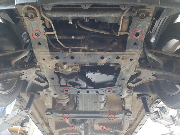 Stalowa Osłona pod silnik Suzuki Grand Vitara 2