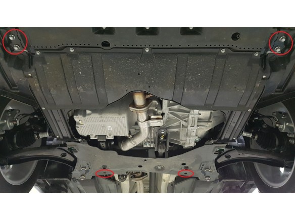 Stalowa Osłona pod silnik Suzuki SX4