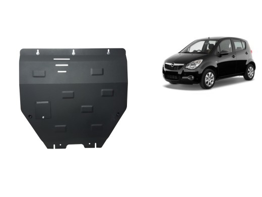 Stalowa Osłona pod silnik Opel Agila (H08)