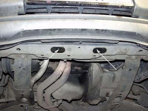 Stalowa Osłona pod silnik Opel Astra F