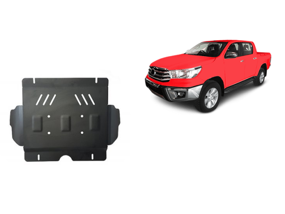 Stalowa Osłona pod silnik Toyota Hilux Invincible