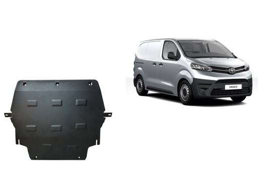 Stalowa Osłona pod silnik Toyota Proace