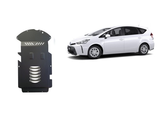 Stalowa Osłona pod katalizator Toyota Prius 3+