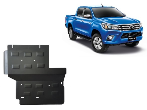 Stalowa Osłona dyferencjału Toyota Hilux Revo