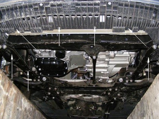 Stalowa Osłona pod silnik Toyota Prius