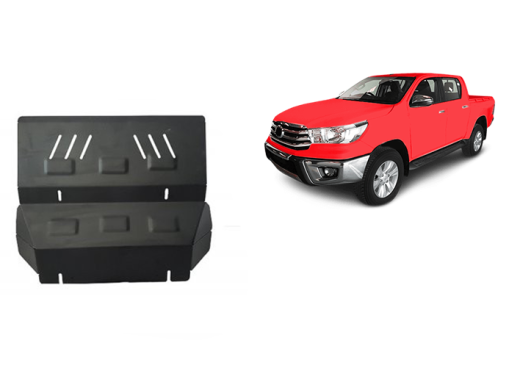 Stalowa Osłona chłodnicy Toyota Hilux Revo