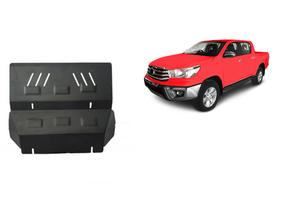 Stalowa Osłona chłodnicy Toyota Hilux Revo