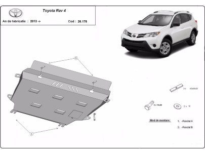 Stalowa Osłona pod silnik Toyota RAV 4