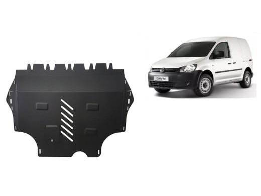 Stalowa Osłona pod silnik VW Caddy - z WEBASTO