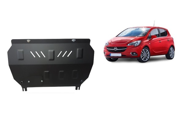 Stalowa Osłona pod silnik Opel Corsa E