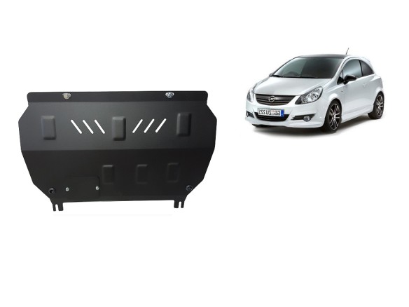 Stalowa Osłona pod silnik Opel Corsa D
