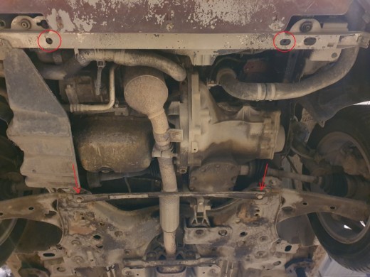 Stalowa Osłona pod silnik Opel Corsa D