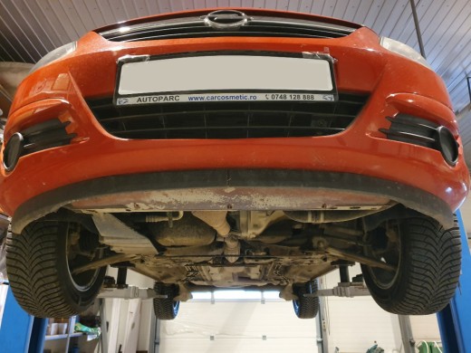 Stalowa Osłona pod silnik Opel Corsa D