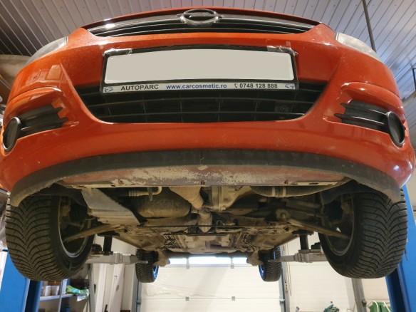 Stalowa Osłona pod silnik Opel Corsa D