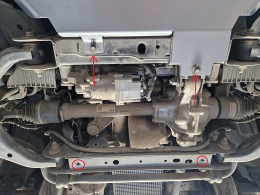 Stalowa Osłona pod silnik Volkswagen Amarok 2 