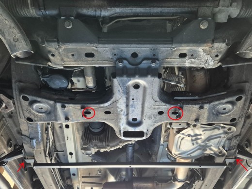 Stalowa Osłona skrzyni biegów i reduktora Volkswagen Amarok - V6 automat