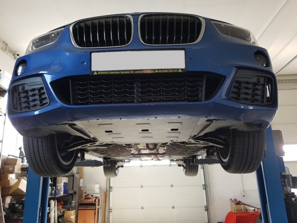 Stalowa Osłona pod silnik BMW X2 F39