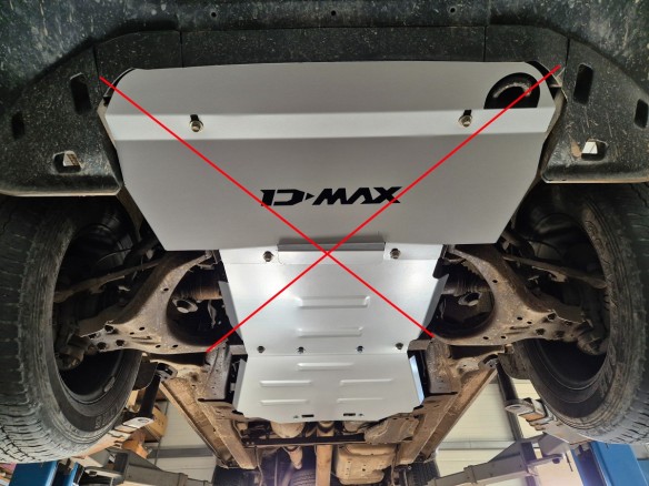 Stalowa Osłona skrzyni biegów Isuzu D-Max