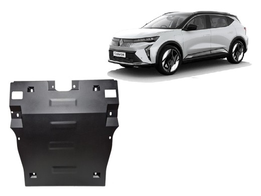 Stalowa Osłona pod silnik Renault Scenic E-Tech