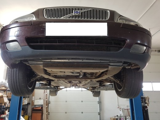 Stalowa Osłona pod silnik Volvo S80