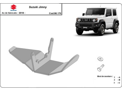 Stalowa Osłona dyferencjału Suzuki Jimny