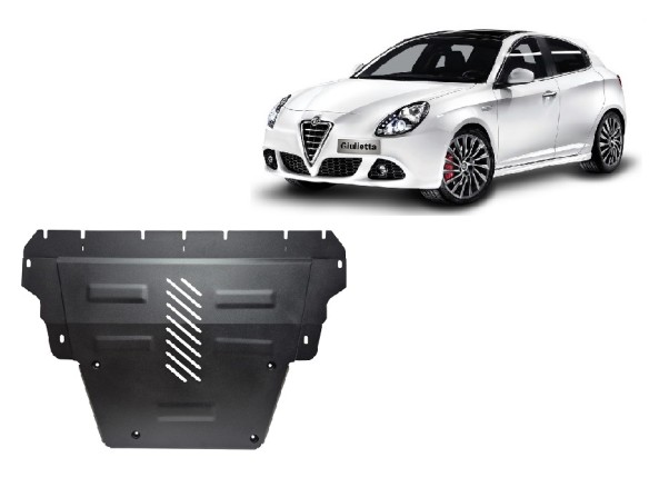 Stalowa Osłona pod silnik Alfa Romeo Giulietta