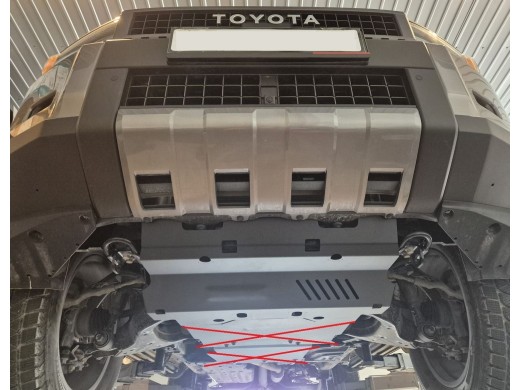 Stalowa Osłona chłodnicy Toyota Land Cruiser 250