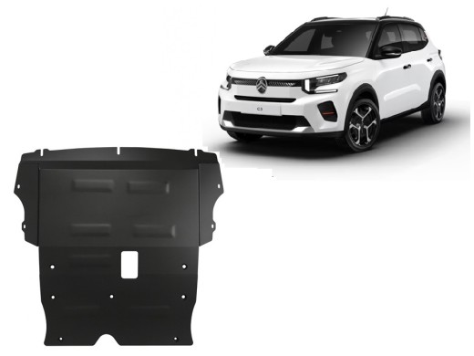 Stalowa Osłona pod silnik Citroen C3
