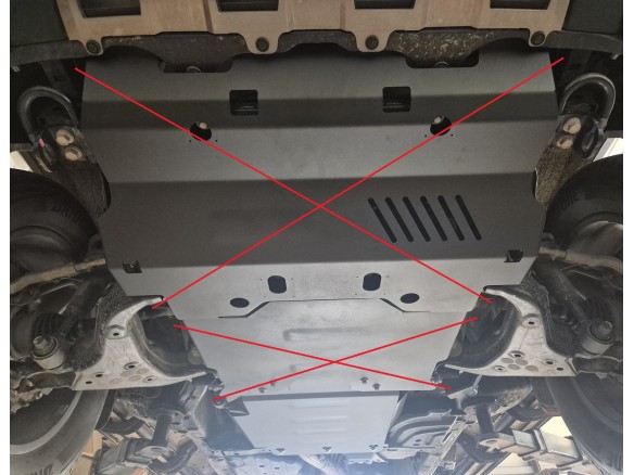 Stalowa Osłona skrzyni biegów Toyota Land Cruiser 250