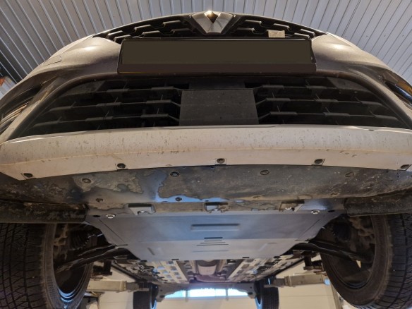 Stalowa Osłona pod silnik Renault Symbioz 