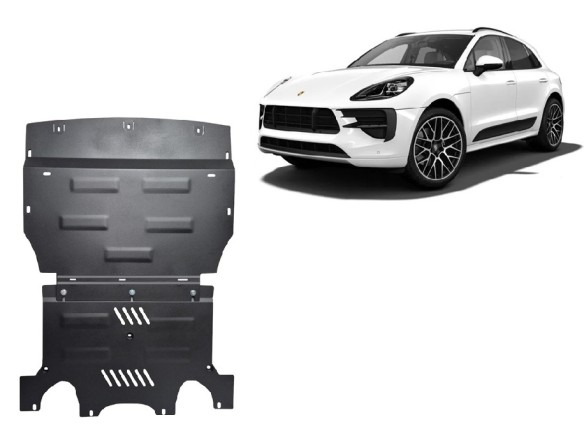 Stalowa Osłona pod silnik Porsche Macan