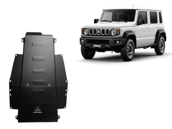 Stalowa Osłona  skrzynka transferowa Suzuki Jimny - Model 5-drzwiowy