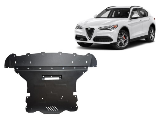 Stalowa Osłona pod silnik Alfa Romeo Stelvio