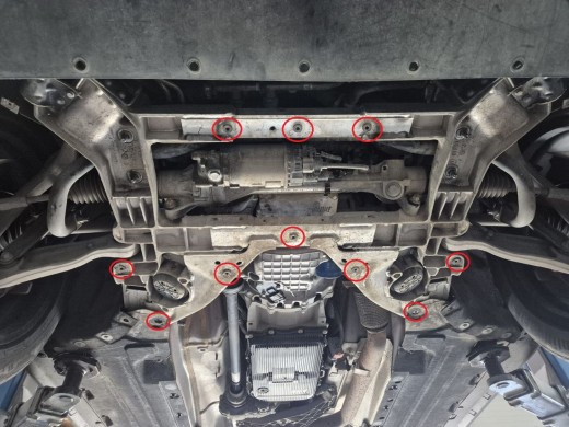 Stalowa Osłona pod silnik Alfa Romeo Stelvio
