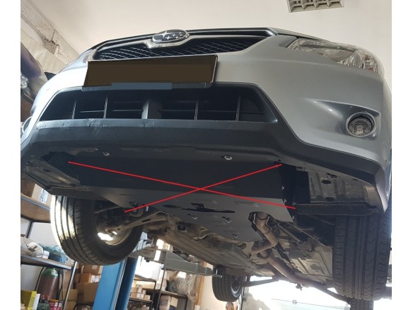 Stalowa Osłona manualnej  skrzyni biegów Subaru Legacy