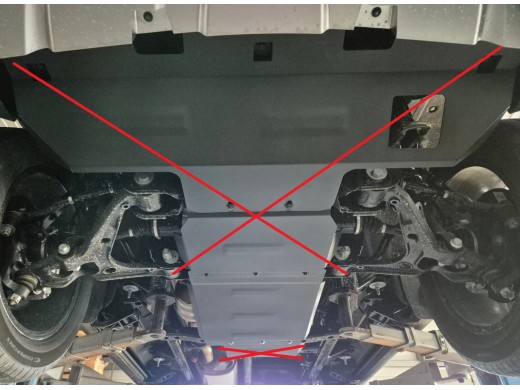 Stalowa Osłona skrzyni biegów Baic Beijing BJ60