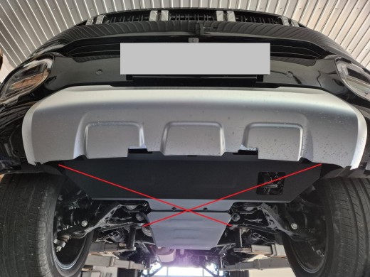 Stalowa Osłona skrzyni biegów Baic Beijing BJ60