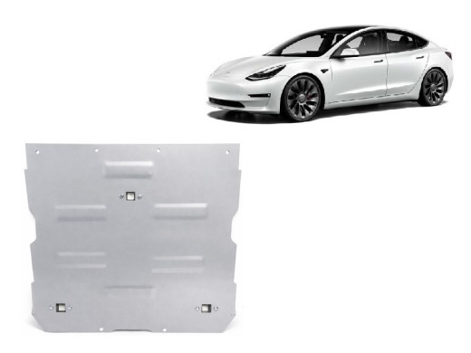Przednia aluminiowa osłona silnika elektrycznego do Tesla Model 3 AWD