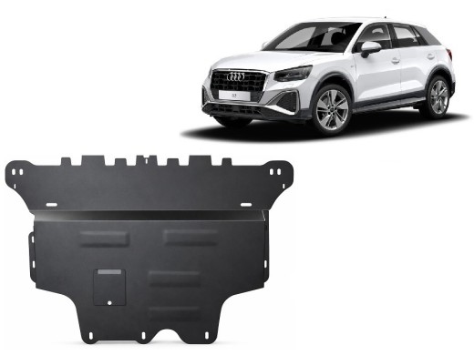 Stalowa Osłona pod silnik Audi Q2 - automatyczna skrzynia biegów
