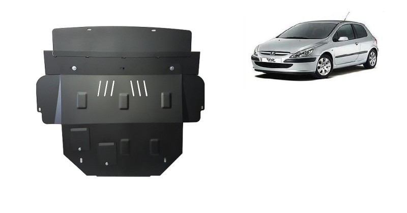 Acier plaque couvercle cache protection moteur Peugeot 308 (2001-2008)