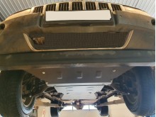 Acier plaque couvercle cache protection moteur Jeep Grand Cherokee (2004-2010)