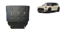 Acier plaque couvercle cache protection moteur Mini Cooper R56 (2016-2024)