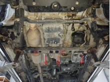 Stalowa Osłona skrzyni biegów Toyota Hilux Revo (2016-2026)