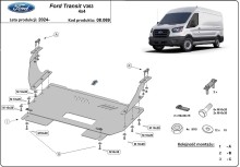 Acier plaque couvercle cache protection moteur Mitsubishi ASX (2024-2026)