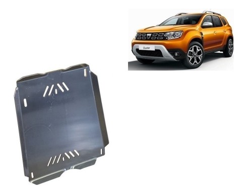 Aluminium - Osłona zbiornika paliwa Dacia Duster (2018-2024)